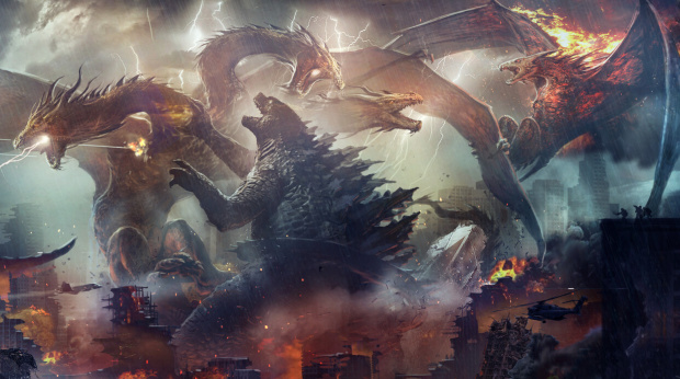 Godzilla 2: King of the Monsters concept art by WETA Workshop