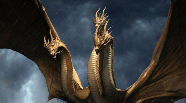 King Ghidorah arrives in Boston in latest Godzilla 2 movie clip!