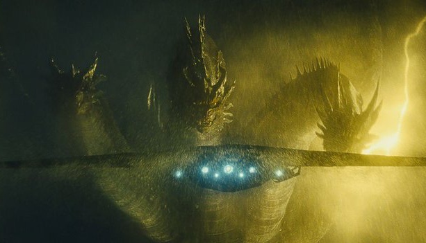 King Ghidorah looks menacing in new Godzilla 2 movie still!