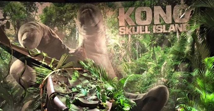 King Kong's hand spotted in first Kong: Skull Island billboard!