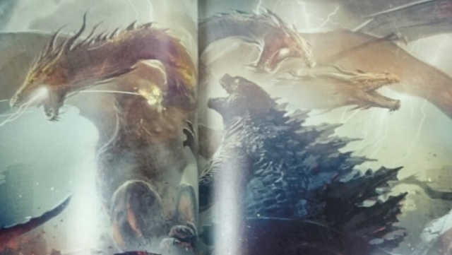 Leaked scans from The Art of Godzilla: King of the Monsters book!