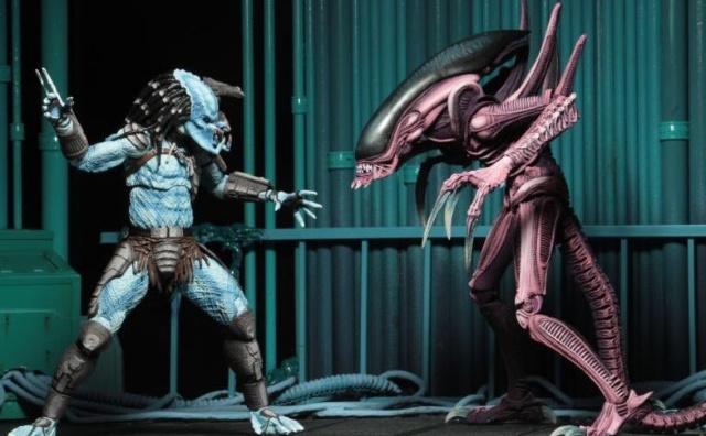 NECA Reveals Alien vs. Predator Arcade Figures!