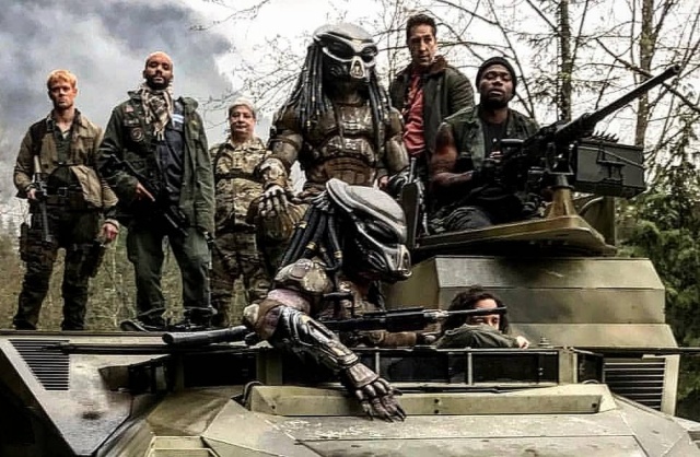 New Emissary Predator set photo from The Predator lands online!