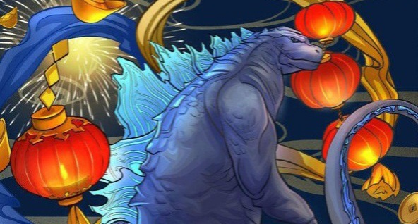 New Godzilla: KotM Chinese New Year Posters!