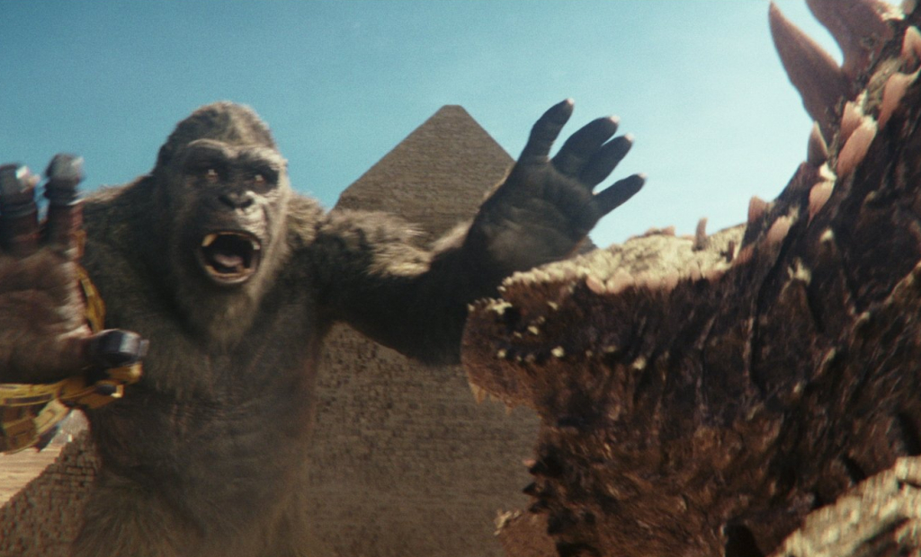 New Godzilla x Kong movie clip sees Kong attempt to recruit Godzilla for help!