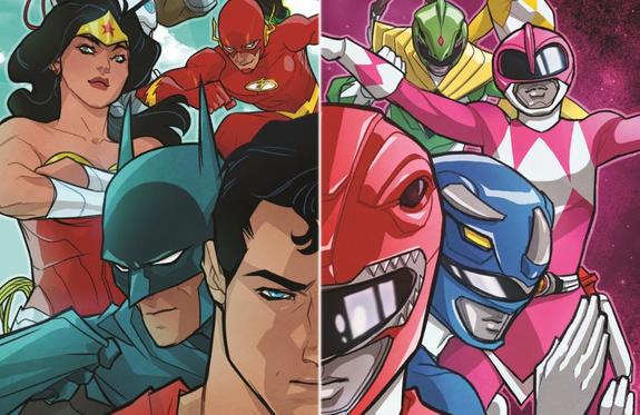 The Power Rangers Join Forces With The Justice League In New Comic Series
