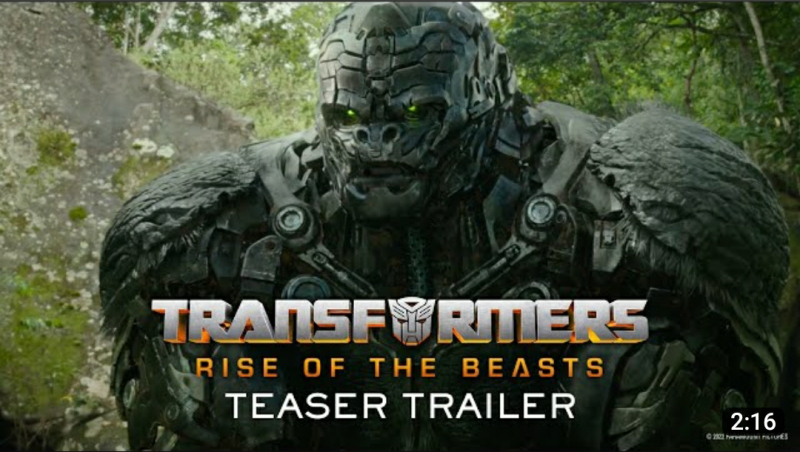 Transformers: Rise of the Beasts official trailer and release date!
