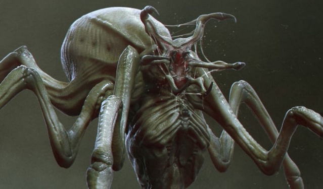 Unused Predator Spider creature concept from The Predator (2018) is pure nightmare fuel