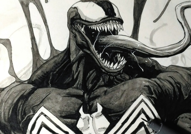 Venom movie Symbiote design leaked early?!