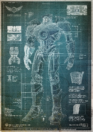 Gipsy Danger - Pacific Rim Jaeger