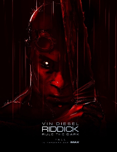 Riddick Poster Red