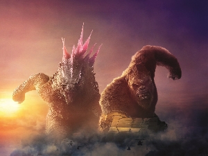 Godzilla x Kong Textless Poster