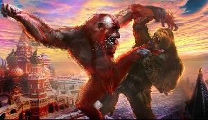 Unused Kong vs. Skar King concept