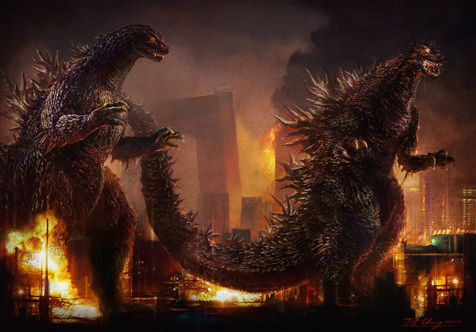 Two Godzillas