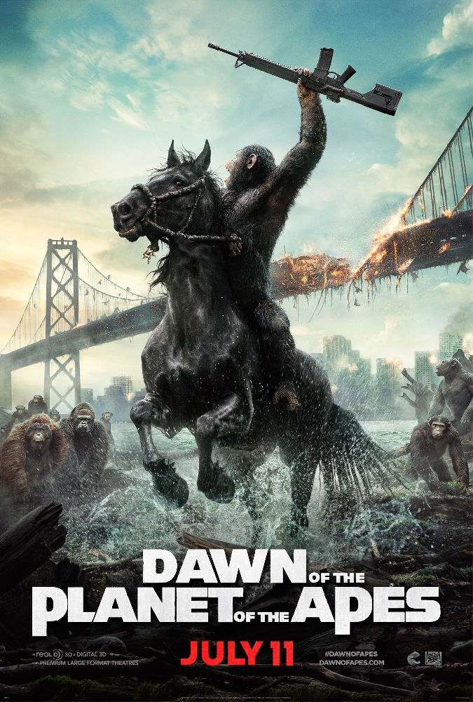 Dawn of the Planet of the Apes movie