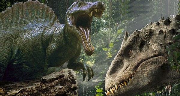 Clash of the Titans: Spinosaurus rex Vs. Indominus rex Vs. Rexy Vs. JP3 Spinosaurus