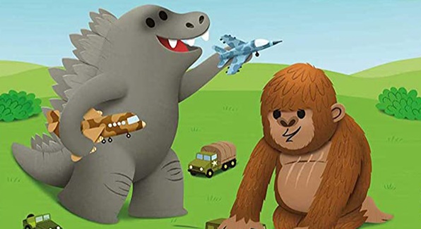 Adorable New Godzilla vs. Kong Children's Book