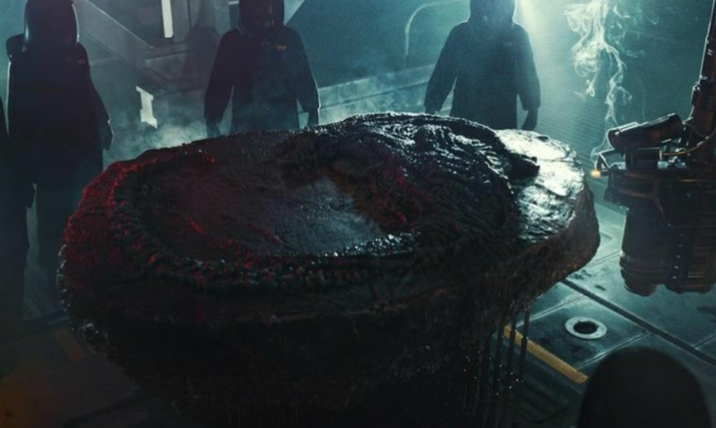 Alien: Romulus opening scene concept art depicts Big Chap Xenomorph recovery!