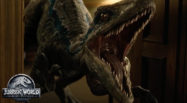 Blue vs. Indoraptor in latest TV spot for Jurassic World: Fallen Kingdom!