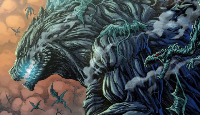 Check out Matt Frank's Godzilla: Planet of the Monsters artwork!