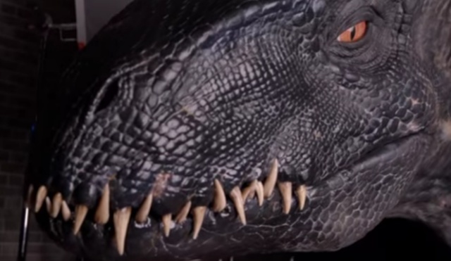 Claire rides a T-Rex in this Jurassic World: Fallen Kingdom practical effects video!