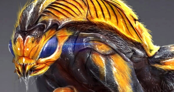 Early concept art for Mothra from Godzilla 2: King of the Monsters (2019)