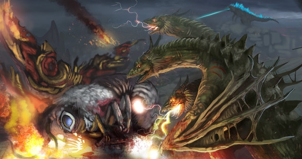 Enjoy some phenomenal Godzilla fan art!