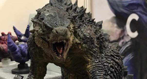 Epic Godzilla 2014 Sculpture by Sean Chong!