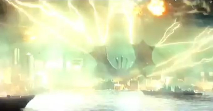 Ghidorah emits Gravity beams from his wings in new Godzilla 2019 TV Spot!