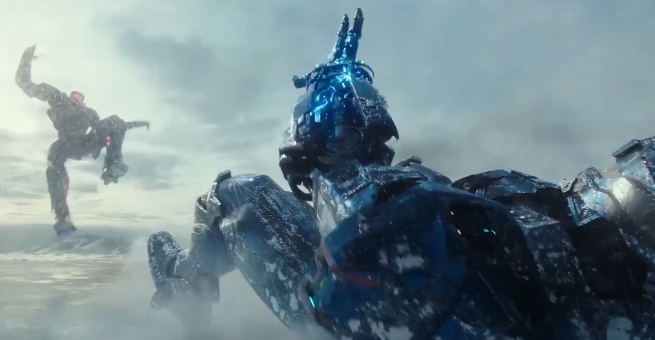 Gipsy Avenger vs. Obsidian Fury Jaeger Pacific Rim Uprising Movie Clip!