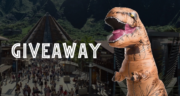 Giveaway: Win a Jurassic World T-Rex Costume!