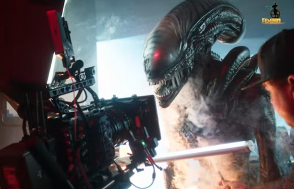 Go behind the scenes of Alien: Romulus with this 12 minute on-set video!