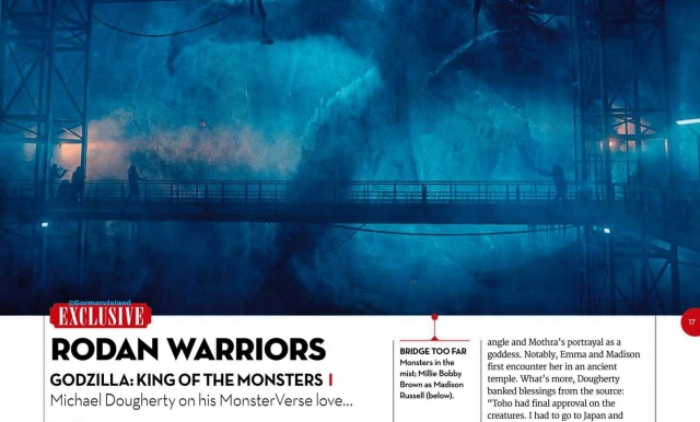 Godzilla 2 King of the Monsters plot details revealed in Total Film magazine scan!