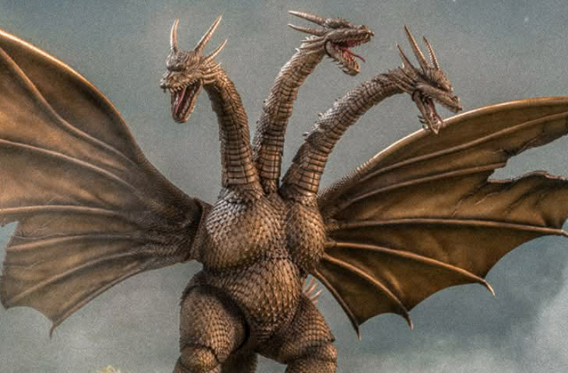 Hiya Toys King Ghidorah (Battle Damaged) Figure Price, Images & Release Info!