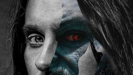 Jared Leto bares teeth in new Morbius (2020) movie poster!