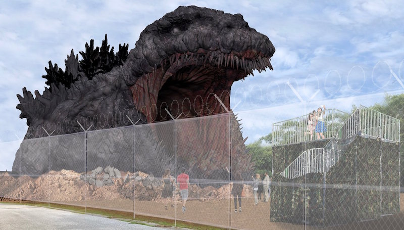 Life-Sized Godzilla Attraction Hitting Japan Next Summer