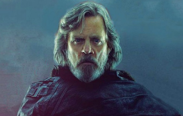 Luke Skywalker represents both the Light and Dark Side in new The Last Jedi marketing display!