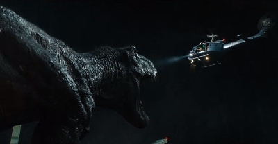 Blue takes on the Indoraptor in Jurassic World: Fallen Kingdom Trailer #2!