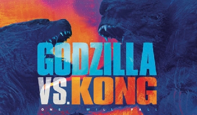 BREAKING: Godzilla vs. Kong (2020) tagline and banner displayed at Licensing Expo!