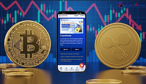 CryptoEasily launches stable-yield cloud mining contracts, creating a new way for BTC and XRP holders to earn $7,700 per day.