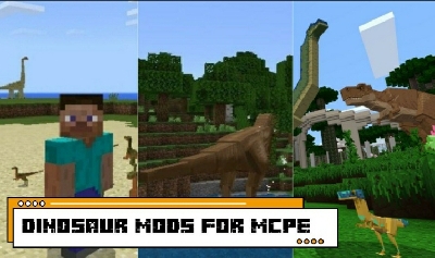 Dinosaur Mods for Minecraft PE: Best Mods