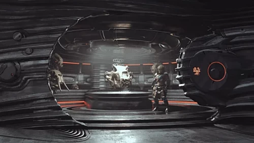 Early concept art for Kwei's ship and Weyland-Yutani Super Power Loader by Benjamin Last!