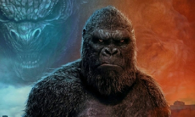 Fan made Godzilla vs. Kong poster by SPDRMNKYXXIII!