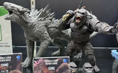 Hiya Toys tease Godzilla x Kong Shimo and Kong figures from SDCC 2024!