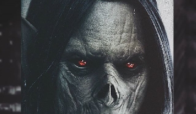 Jared Leto shares image of himself as Morbius from movie set!