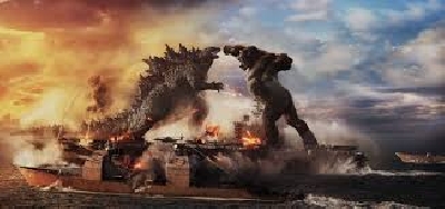 Kong fighting in the Hollow Earth concept art!