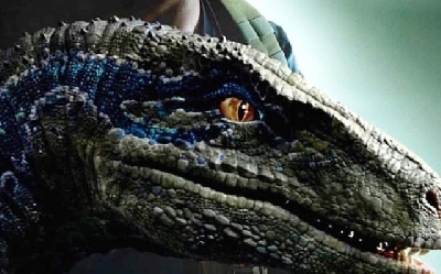 Owen and Blue cover new Jurassic World: Fallen Kingdom poster!