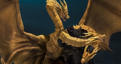 S.H.Monsterarts King Ghidorah and Godzilla 2019 Images Revealed!