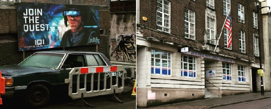 Spielberg's Ready Player One Set Turns Birmingham Into A Futuristic Dystopian Nightmare