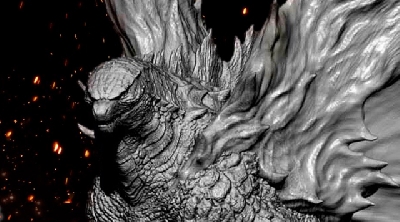 Spiral Studio tease upcoming Burning Godzilla / Mothra Pulse maquette!